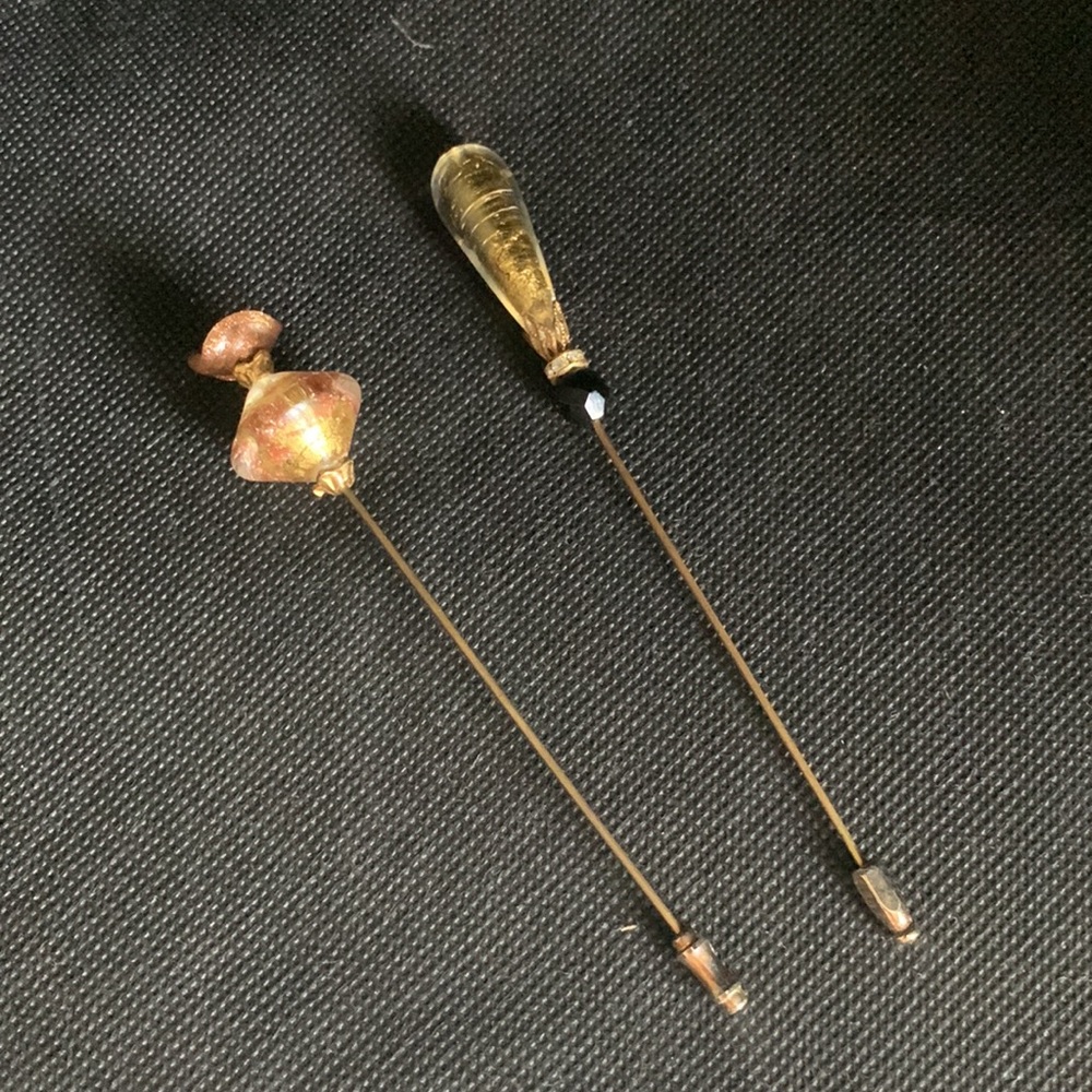 Hat pin Murano Glass Hat Pin